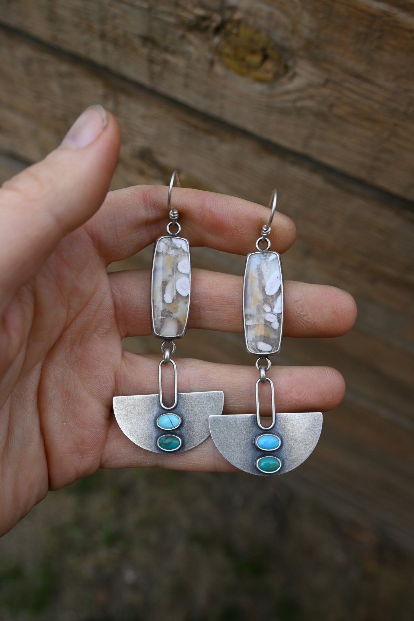 Cloud Grit I Earrings