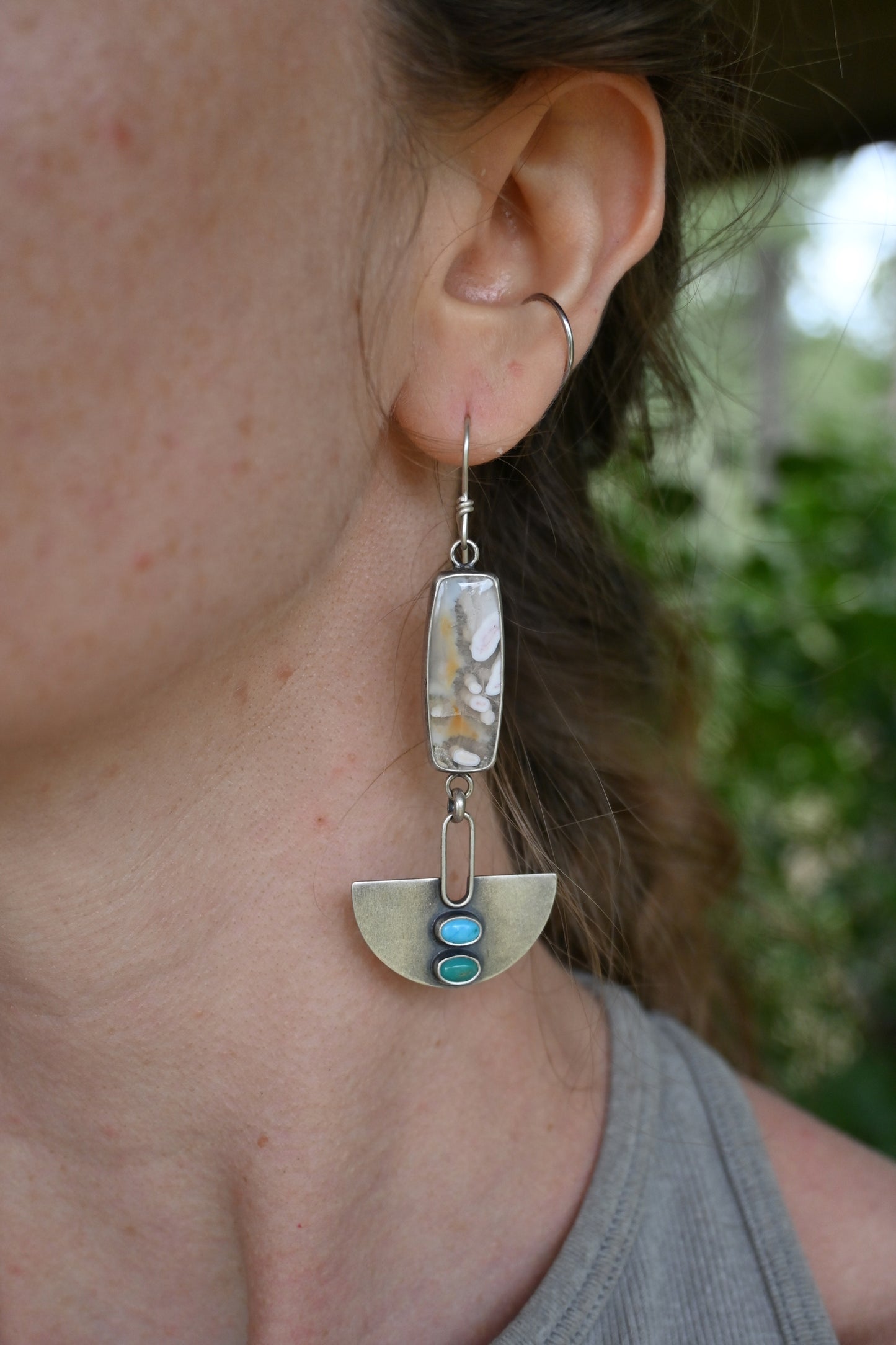 Cloud Grit I Earrings