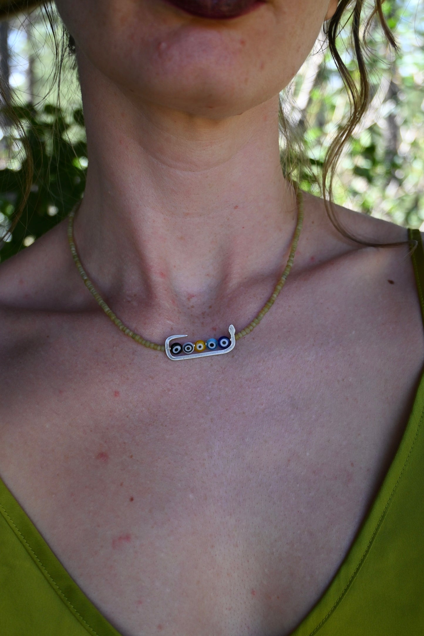 Snake Eye Necklace