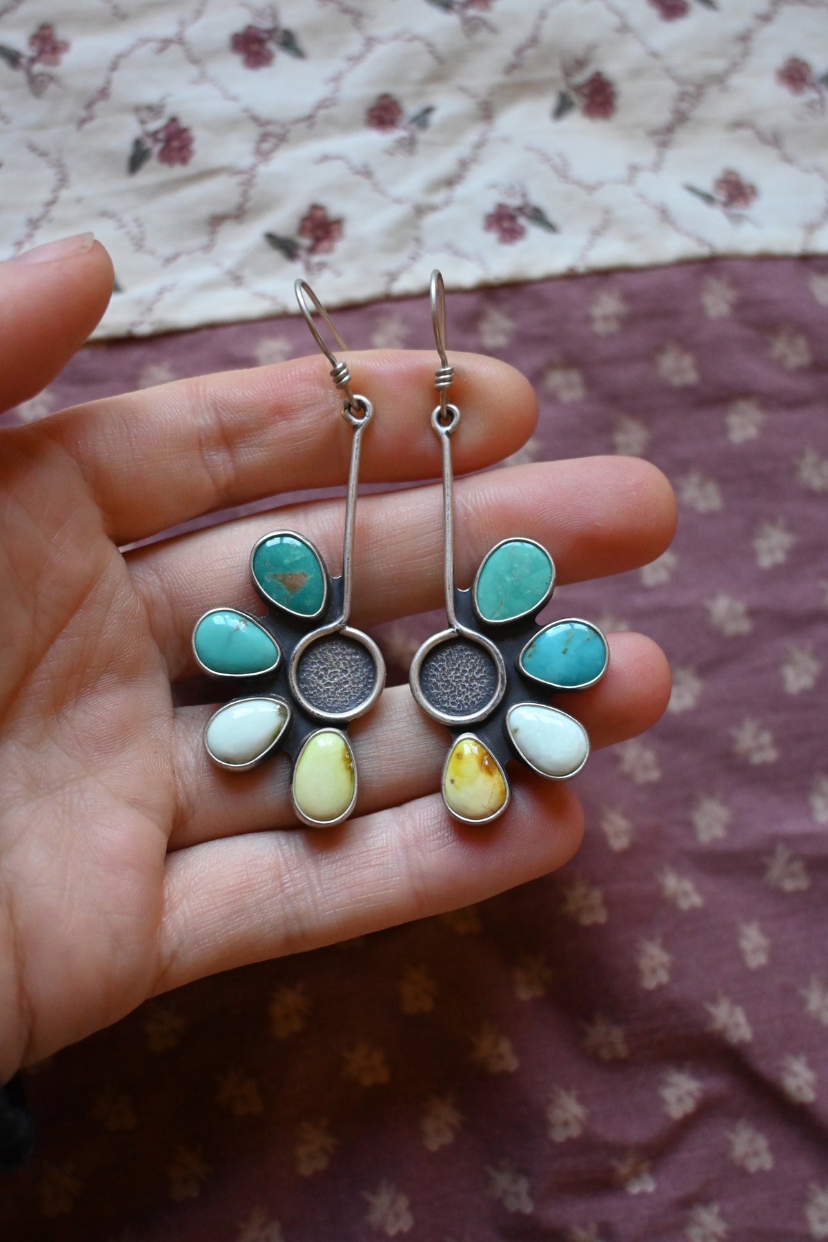 Moonflower Earrings