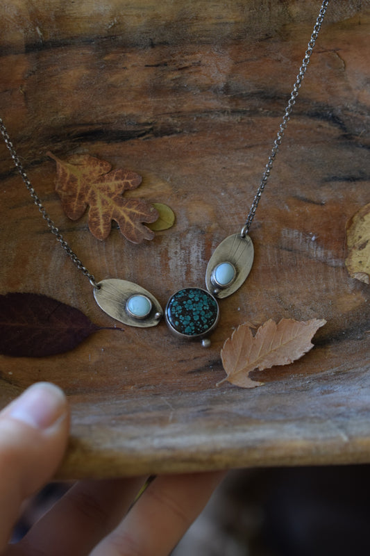 Blue Dragonfly Necklace
