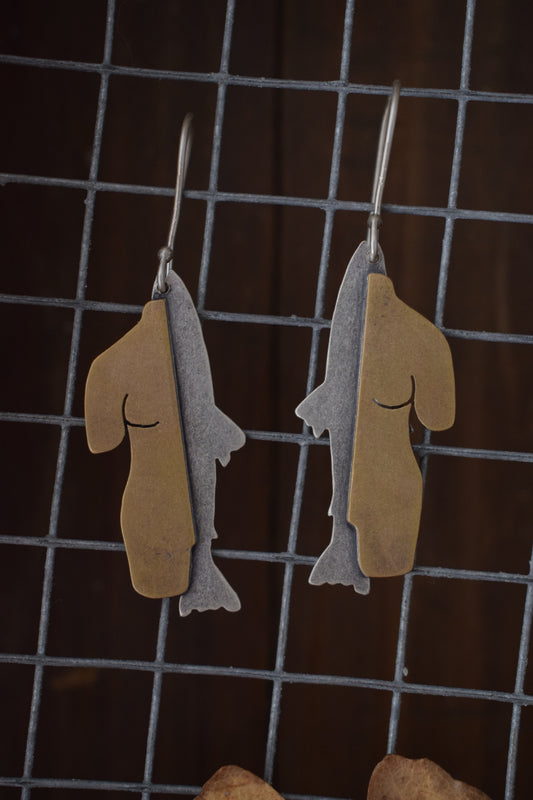 River Woman Earrings