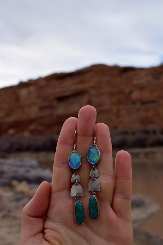 Fishtail Earrings
