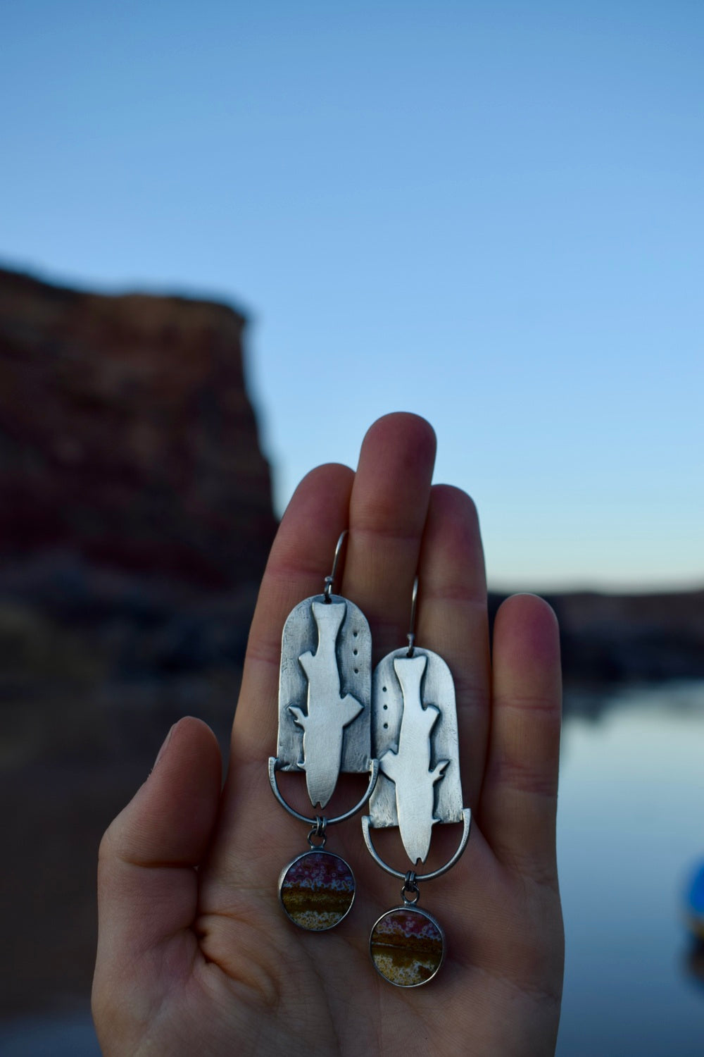 In the Current Earrings